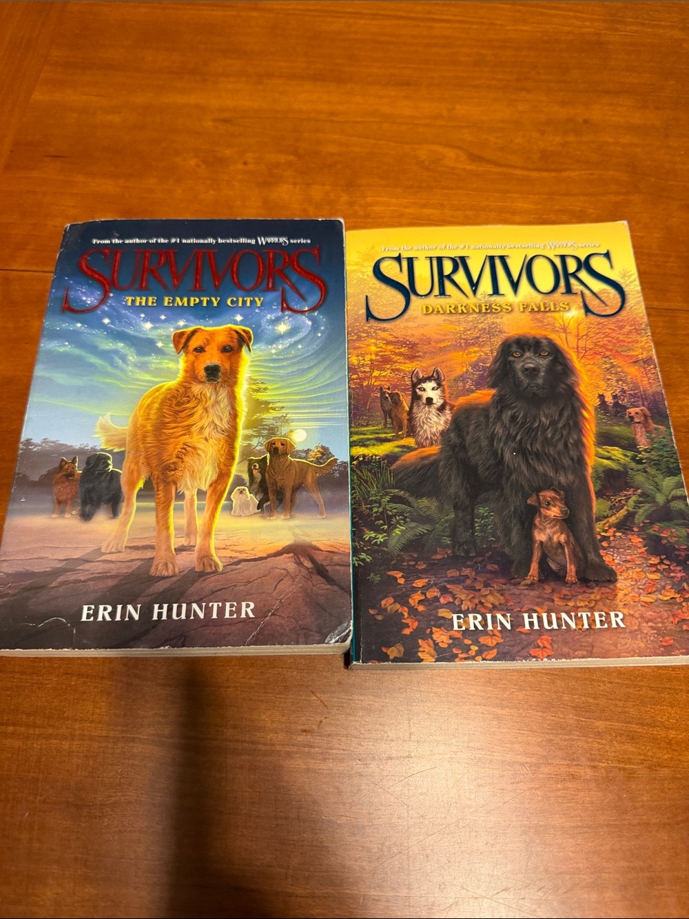 Erin Hunter Survivors Book Bundle